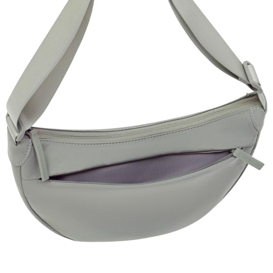 Kapten & Son Essential Moon Bag Crossovertasche Muted Sage - Salbeigrün
