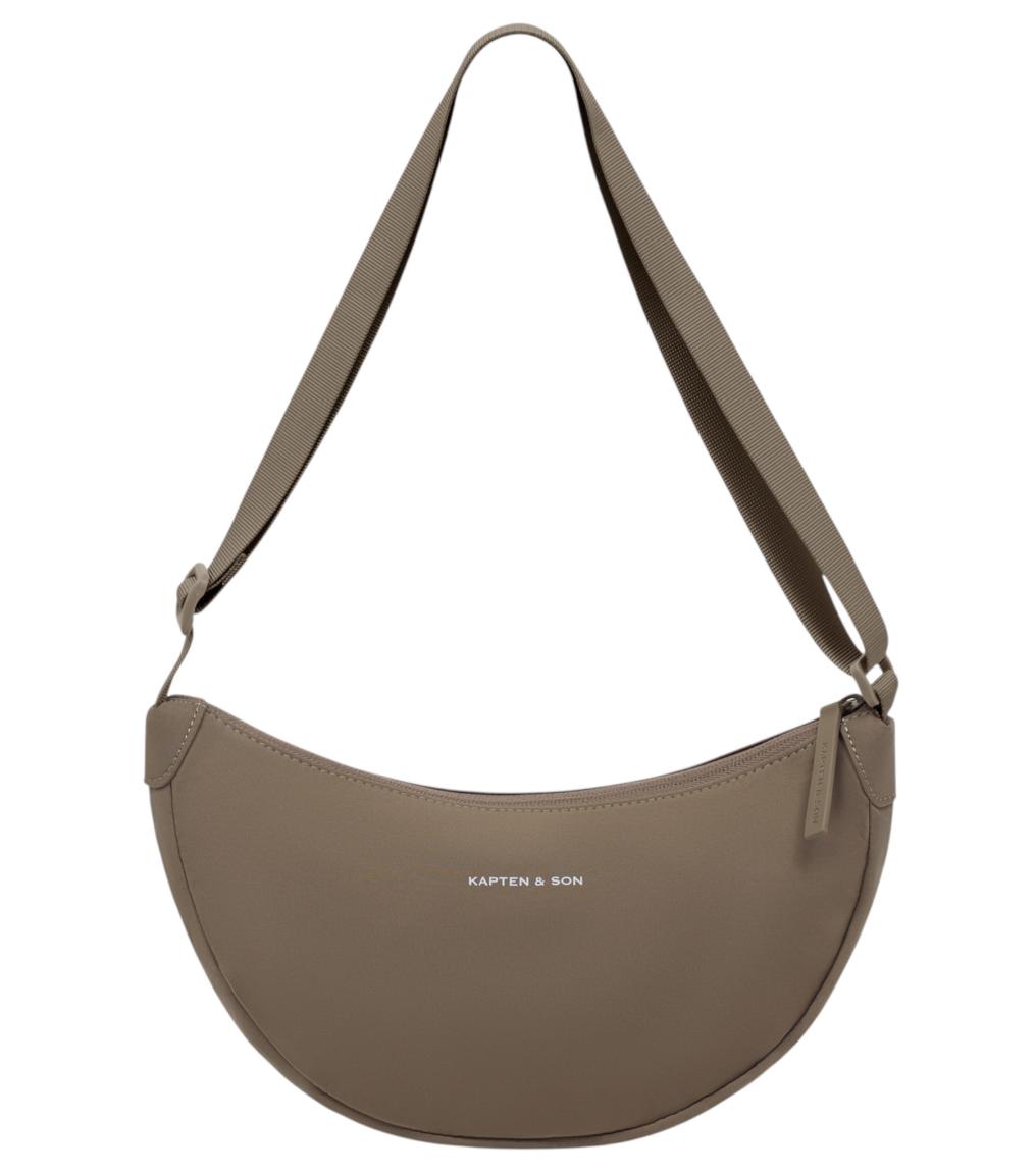 Kapten & Son Essential Moon Bag Crossovertasche Walnut - Braun