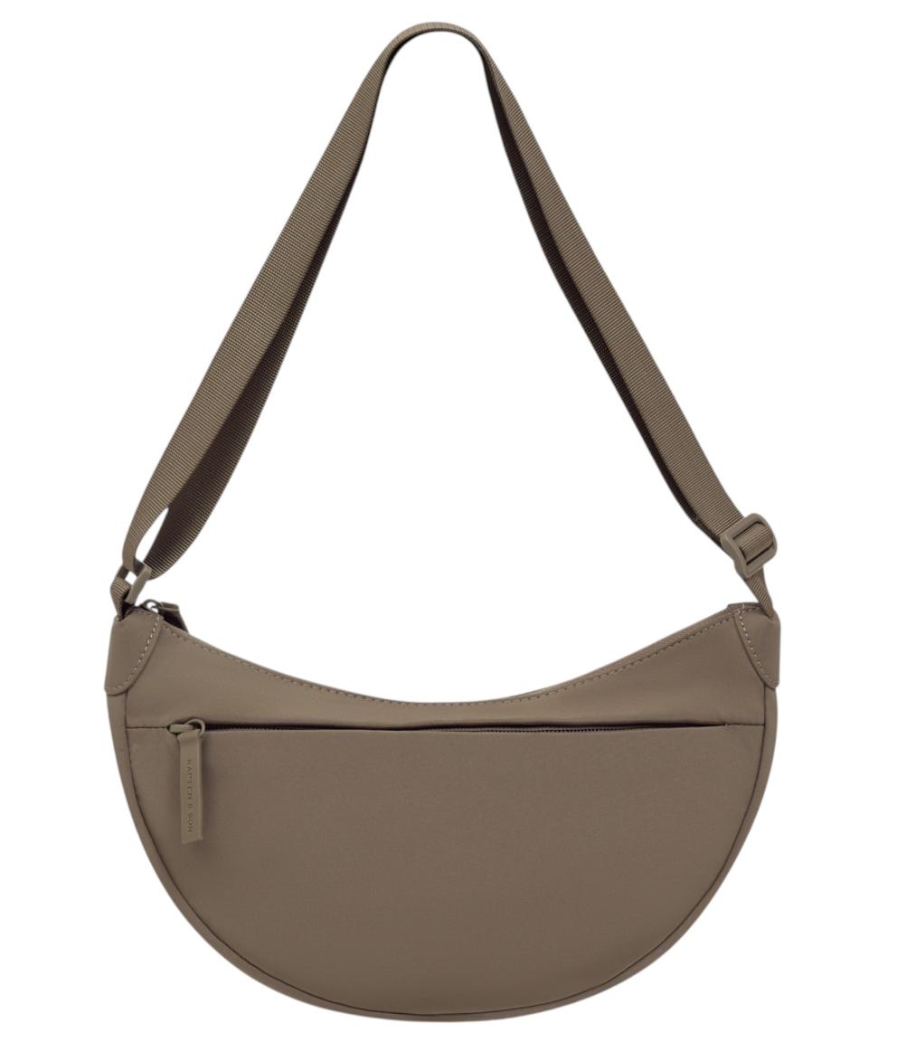 Kapten & Son Essential Moon Bag Crossovertasche Walnut - Braun