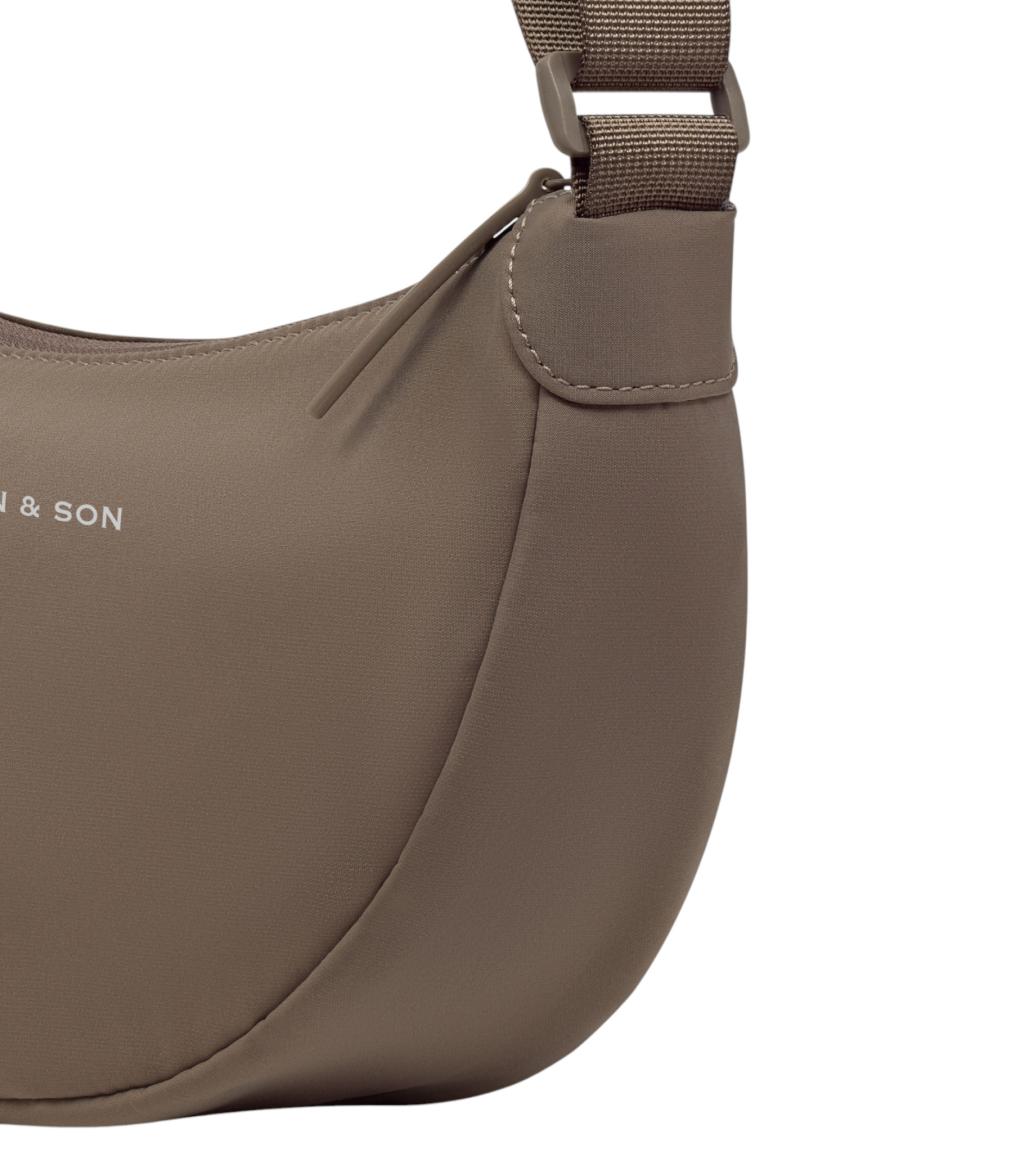 Kapten & Son Essential Moon Bag Crossovertasche Walnut - Braun