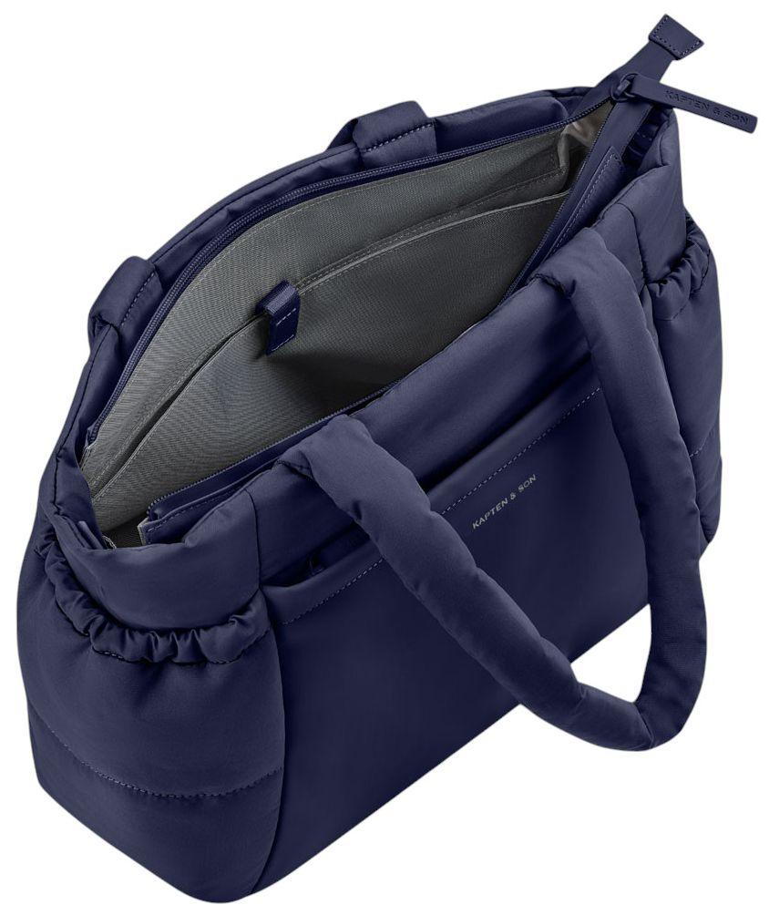 Kapten & Son Hellvi Schultertasche Medium Navy - Blau