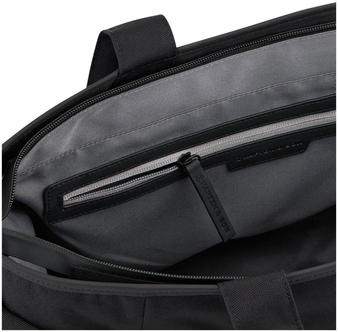 Kapten & Son Hellvi Shopper Large All Black