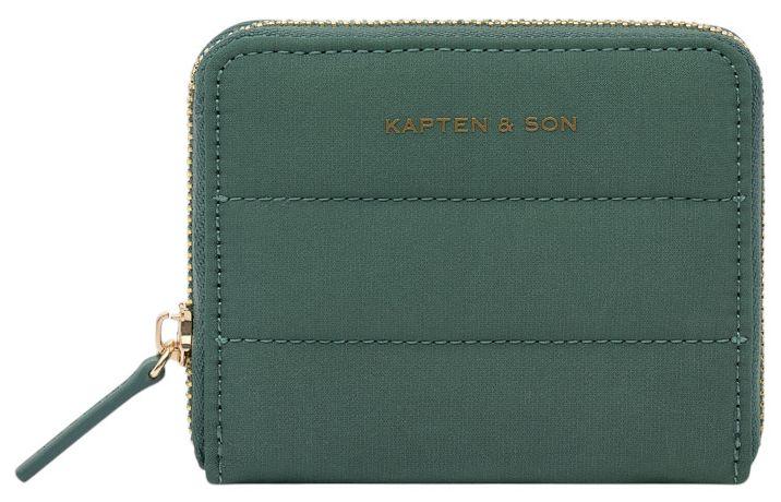 Kapten & Son Louvre Cloud Small Portemonnaie Pine - Grün