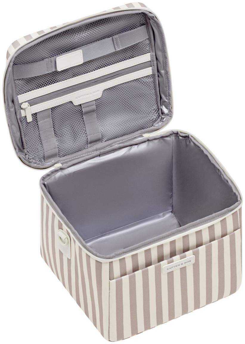 Kapten & Son Oulu Kühltasche Muted Rose Striped - gestreift Altrosa