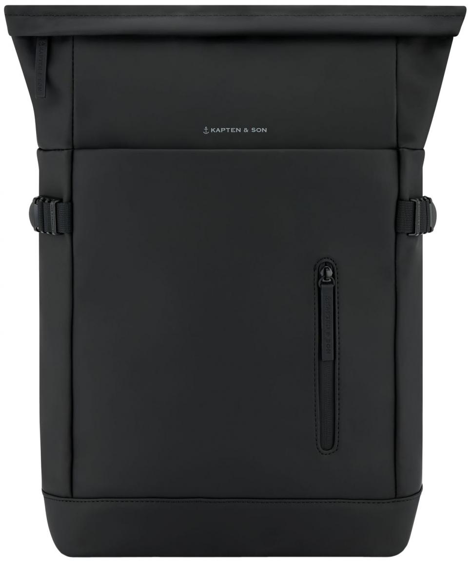 Kapten & Son Reiserucksack Black Helsinki wasserabweisend unisex