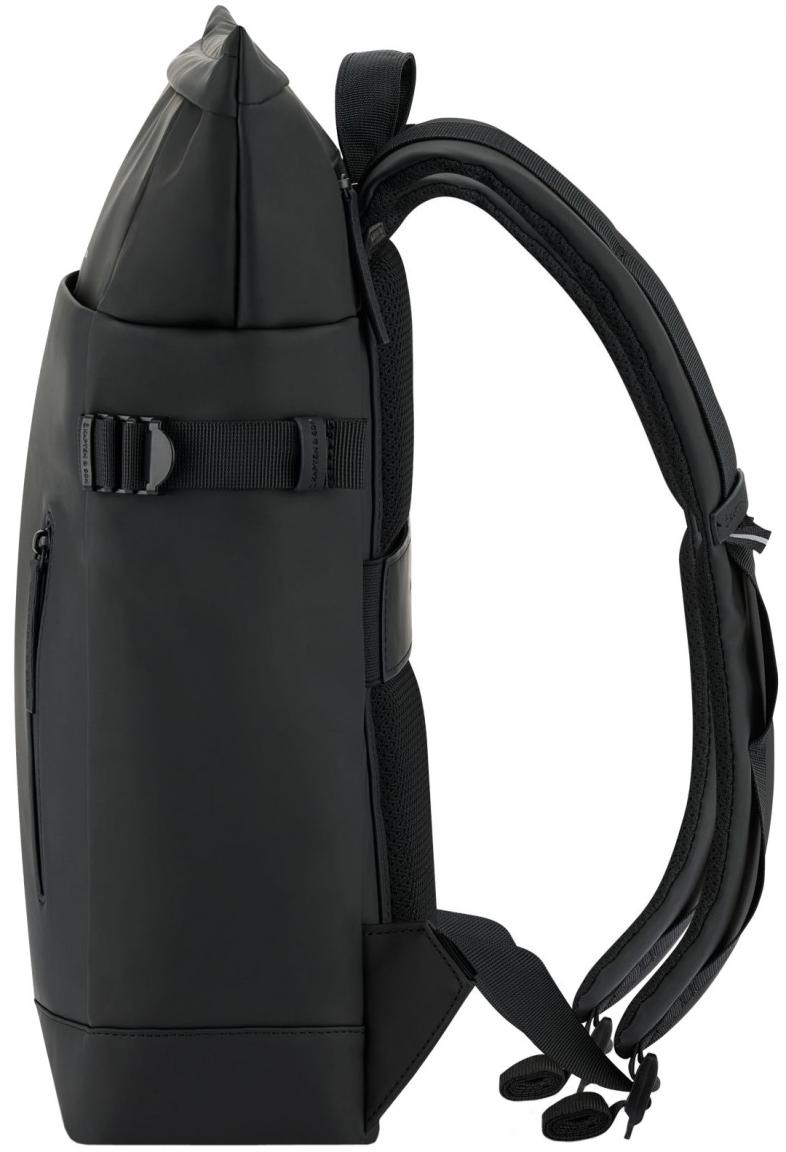 Kapten & Son Reiserucksack Black Helsinki wasserabweisend unisex
