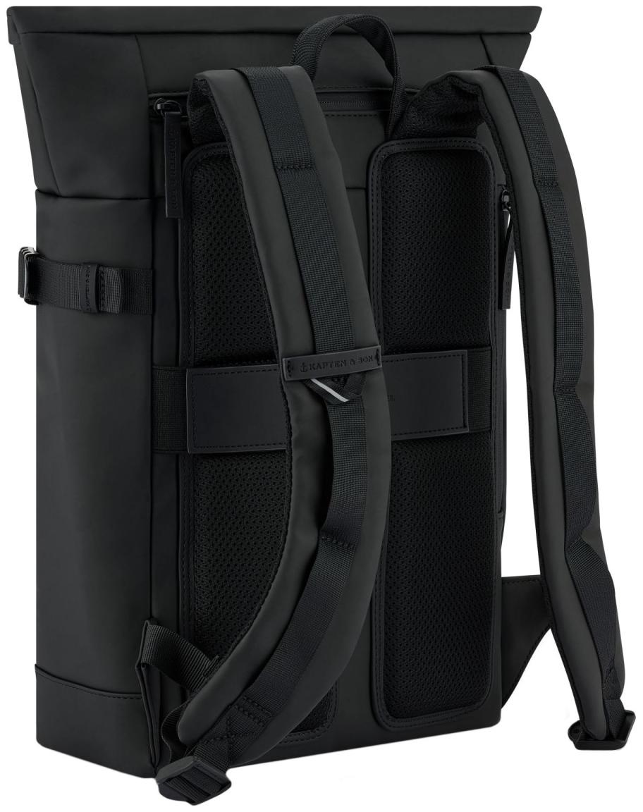 Kapten & Son Reiserucksack Black Helsinki wasserabweisend unisex
