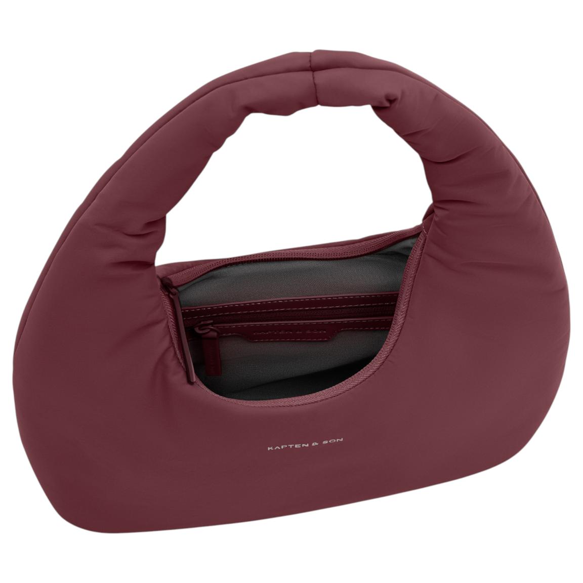 Kapten & Son Skara Cloud Shoulder Schultertasche Burgundy - Weinrot