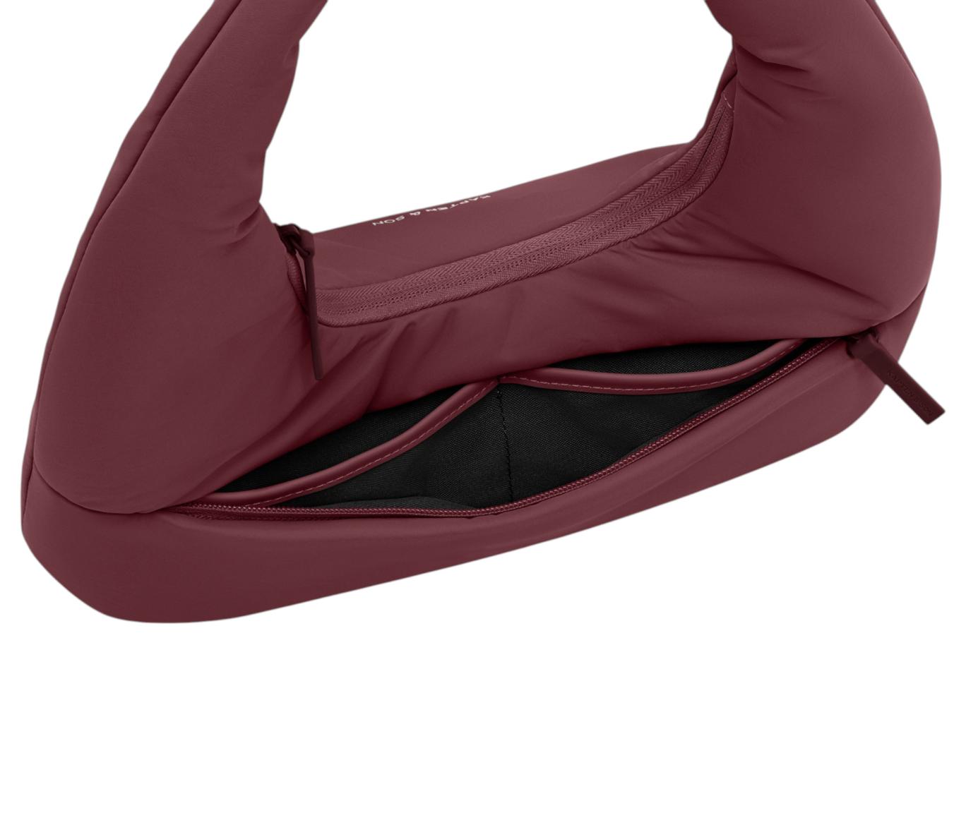 Kapten & Son Skara Cloud Shoulder Schultertasche Burgundy - Weinrot