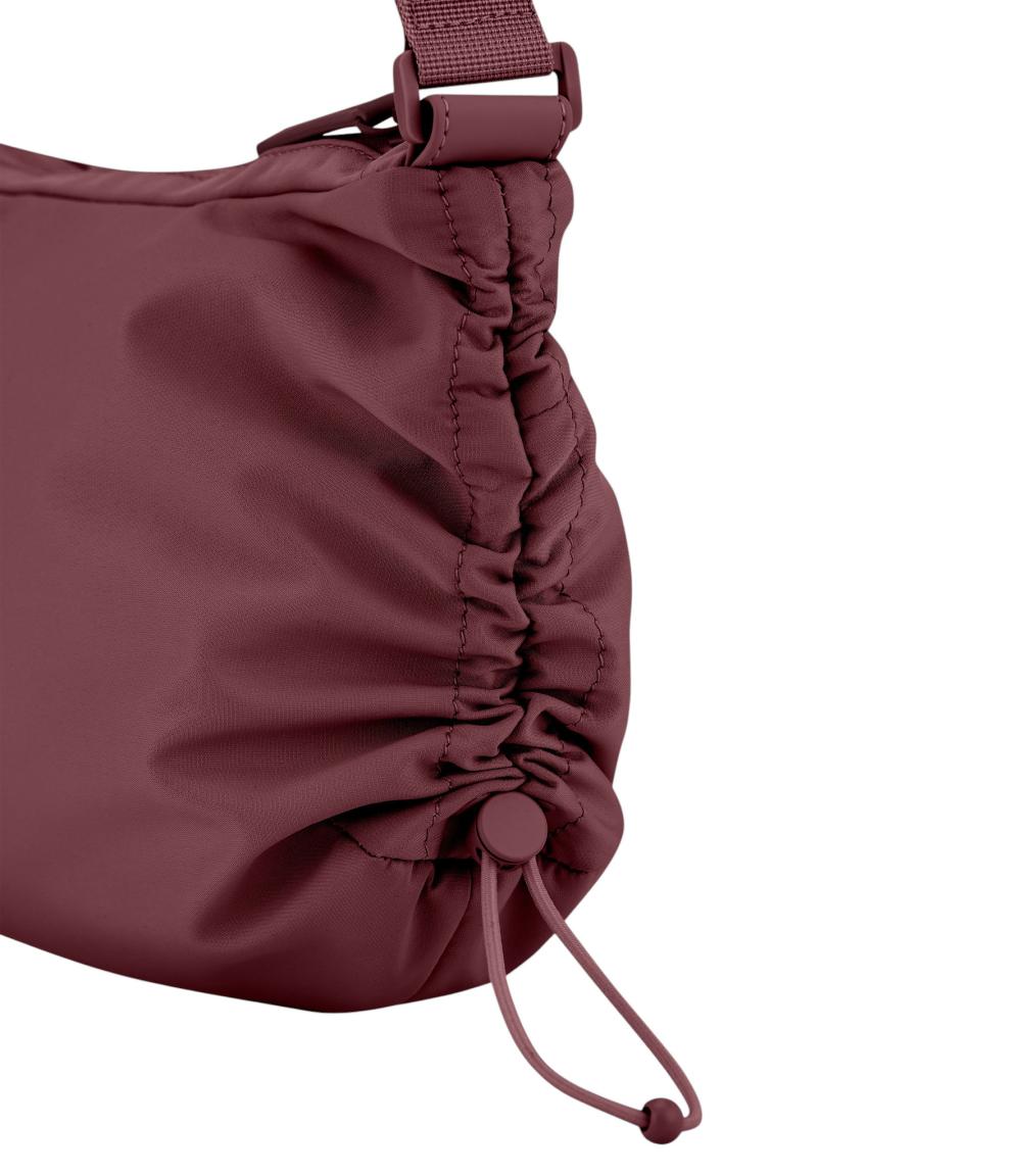 Kapten & Son Skara Small Umhängetasche Nylon Burgundy - Weinrot