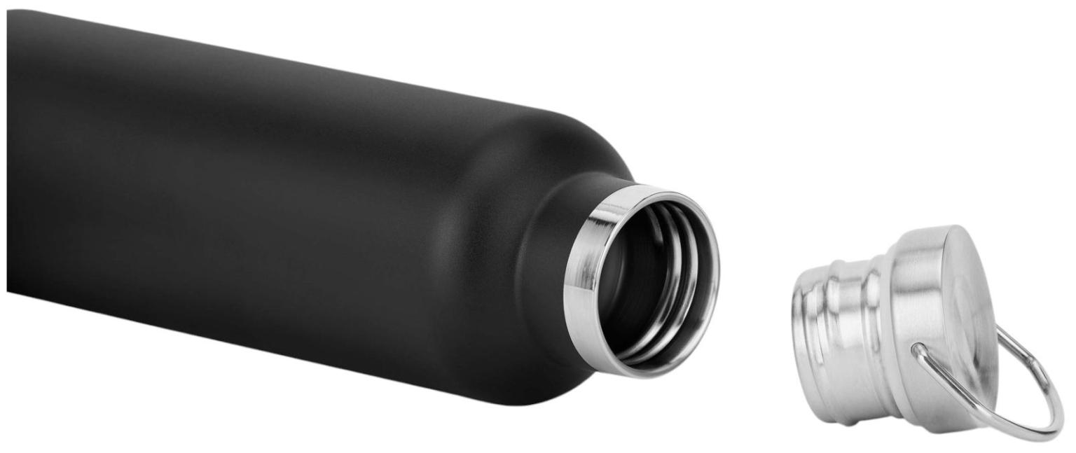 Kapten & Son Trinkflasche Isolierend Schwarz