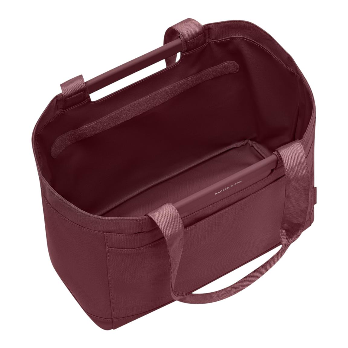 Kapten & Son Vaasa Einkaufskorb Burgundy - Weinrot