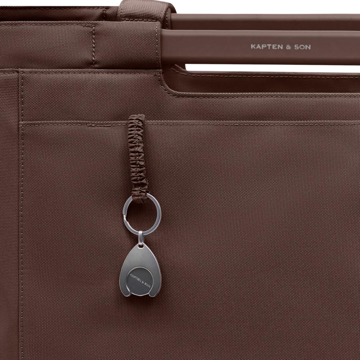 Kapten & Son Vaasa Einkaufskorb Chocolate Brown