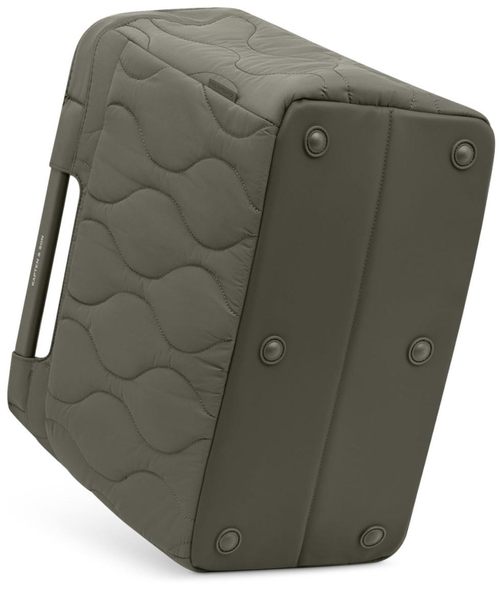 Kapten & Son Vaasa Einkaufskorb Quilted Khaki - Dunkelgrün