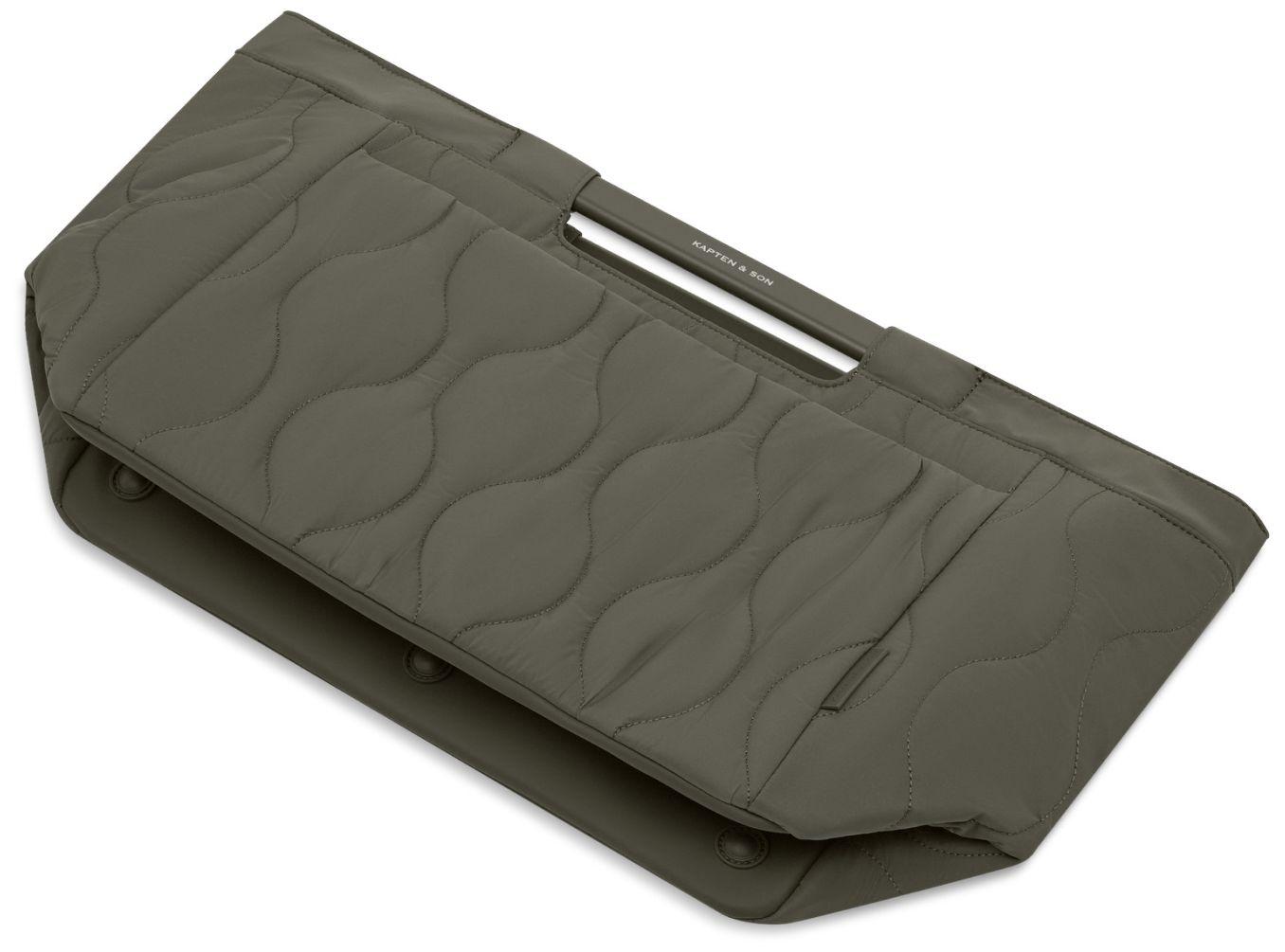 Kapten & Son Vaasa Einkaufskorb Quilted Khaki - Dunkelgrün