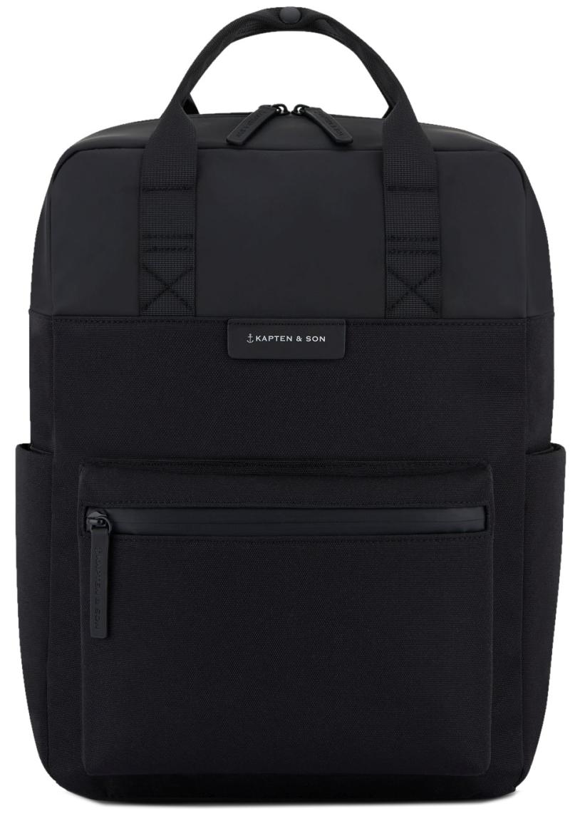 Kapten & Son Wickelrucksack Bergen Pro All Black
