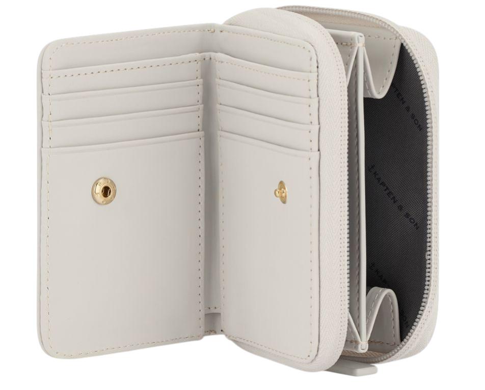 Kapten and Son Damenbörse Textil gummiert Bergen Pro Small Muted Clay