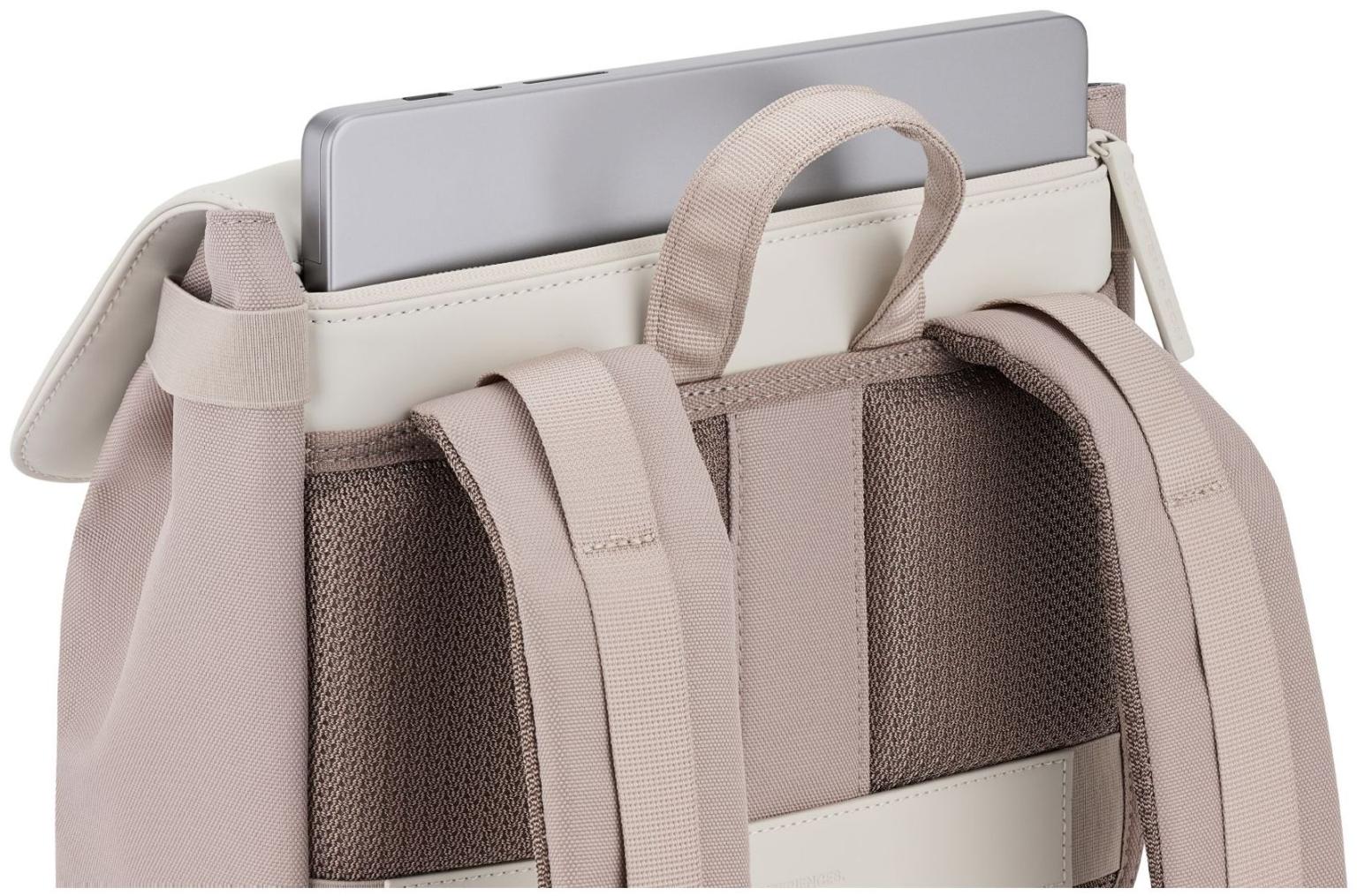 Kapten and Son Damenrucksack Cord rosa FYN Rose Clay gummiert Überschlag
