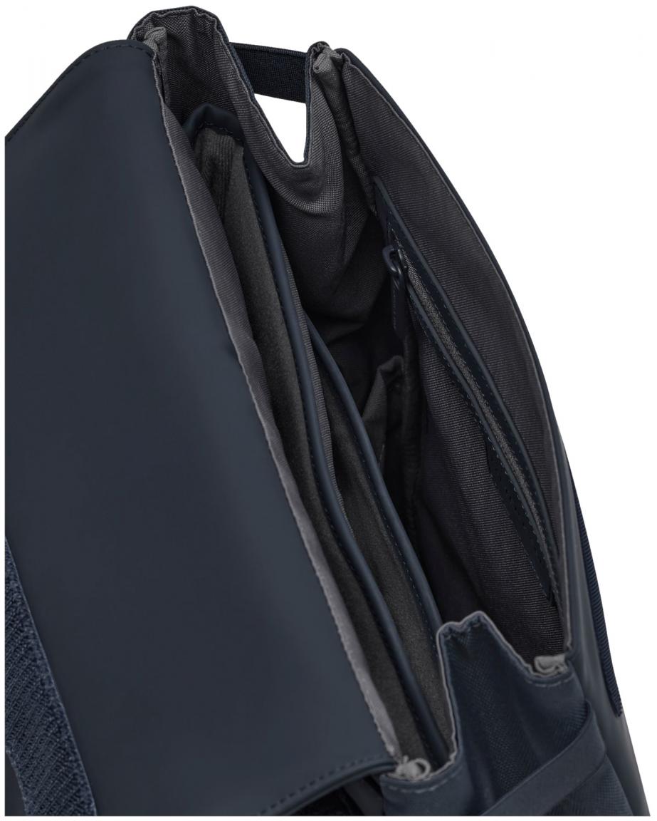 Kapten and Son FLN kompakter Rucksack mit Überschlag Navy Blue