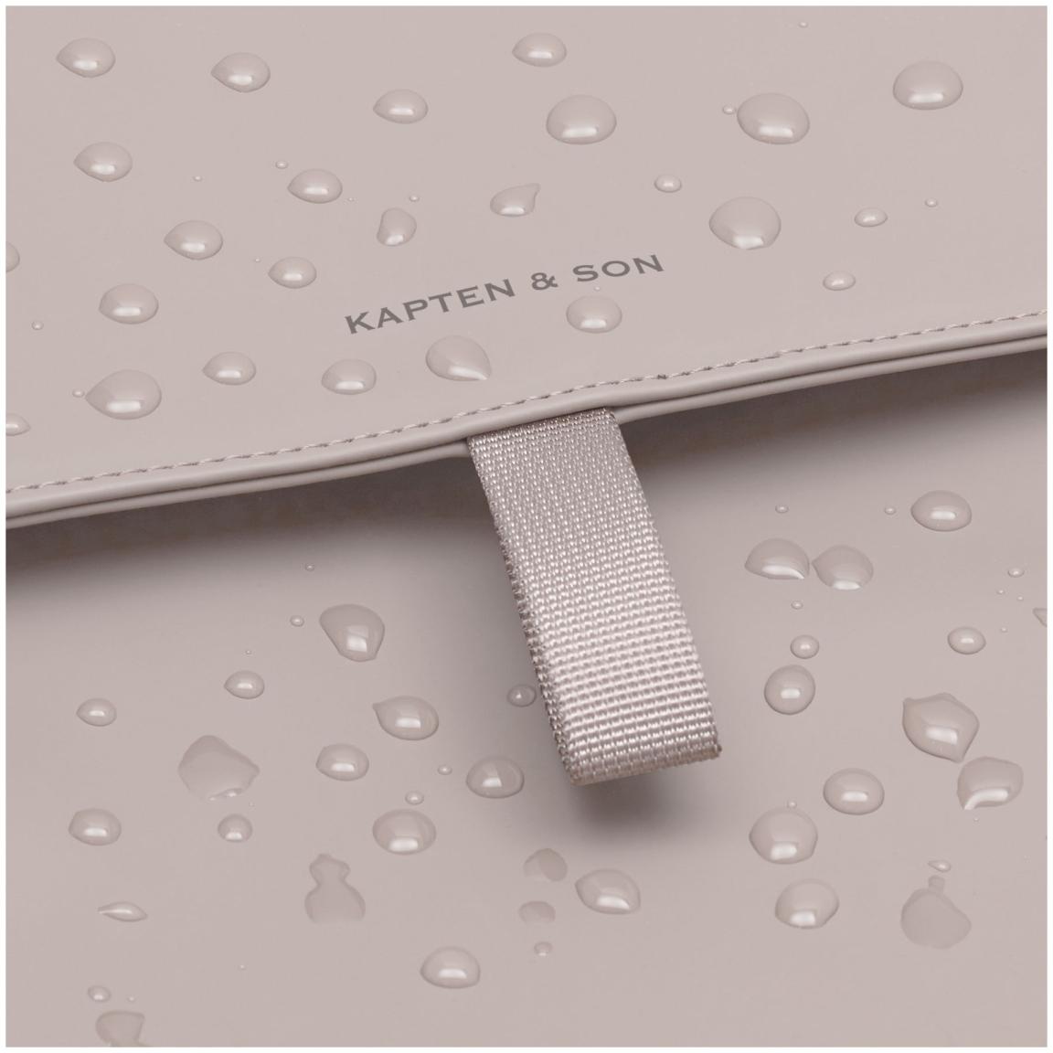 Kapten and Son FYN Backpack Muted Rose Materialmix gummiert