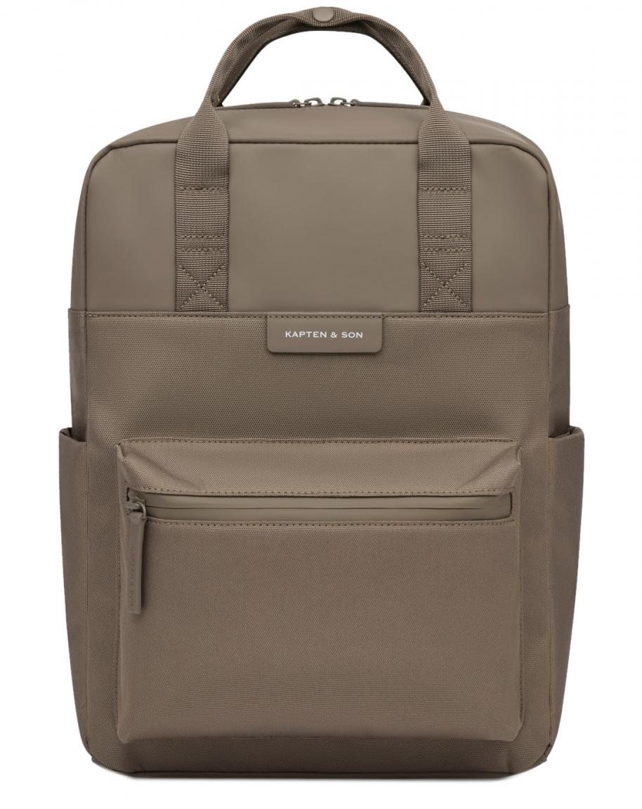 Kapten and Son Tagesrucksack gummiert Bergen Pro Walnut