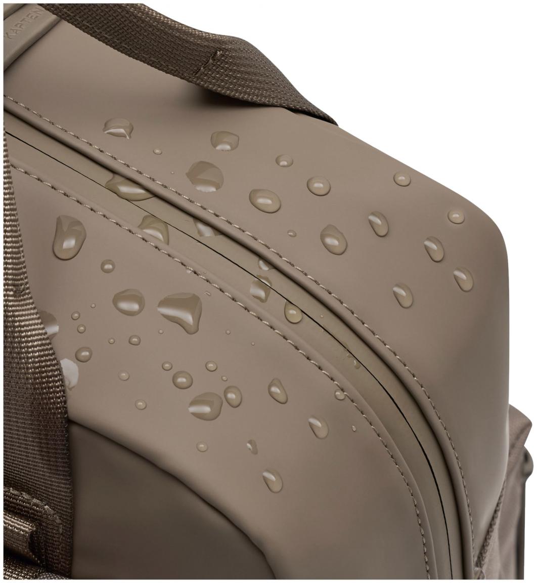 Kapten and Son Tagesrucksack gummiert Bergen Pro Walnut