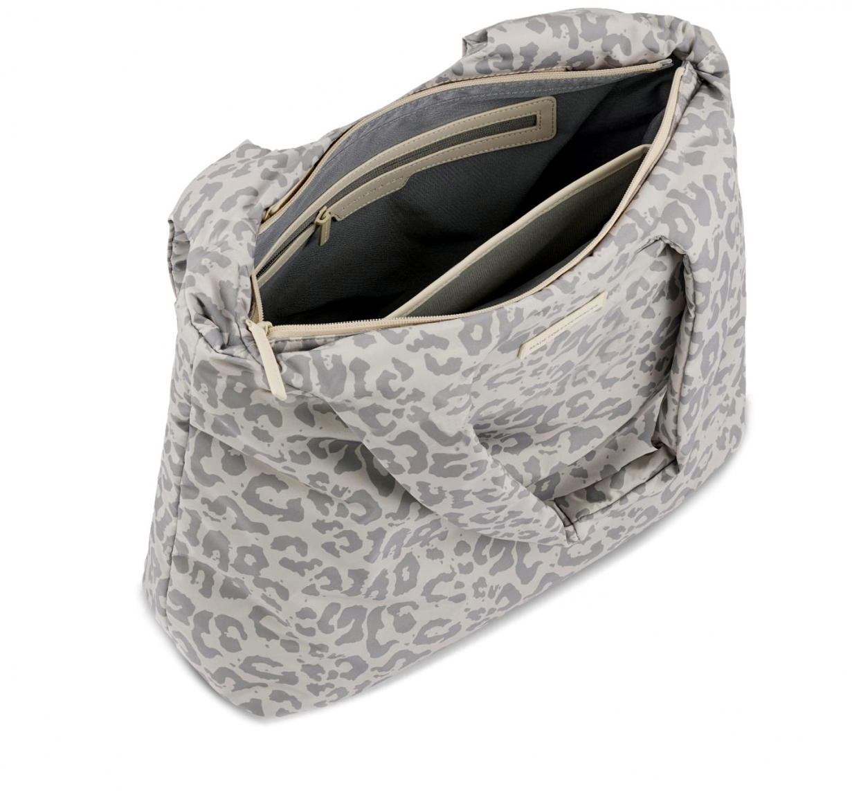 Kapten und Son leichte Shoppertasche wattiert Skara Cloud Leo Beige