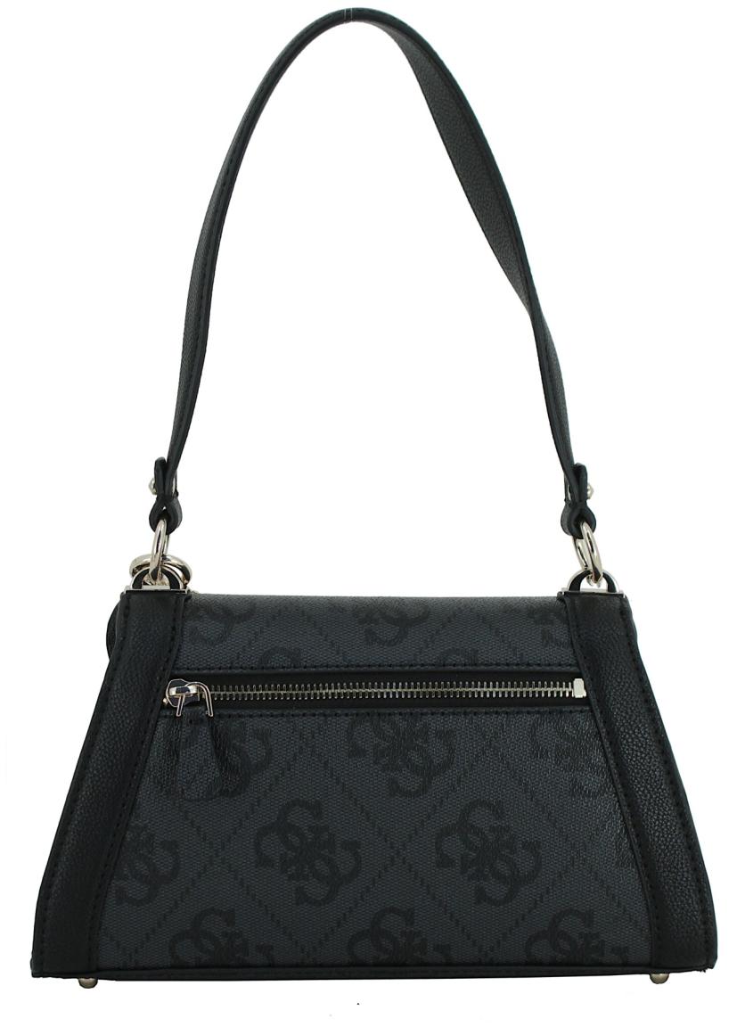 Karnilla Logo Flap Shoulder Bag Überschlagtasche Guess Dark Taupe