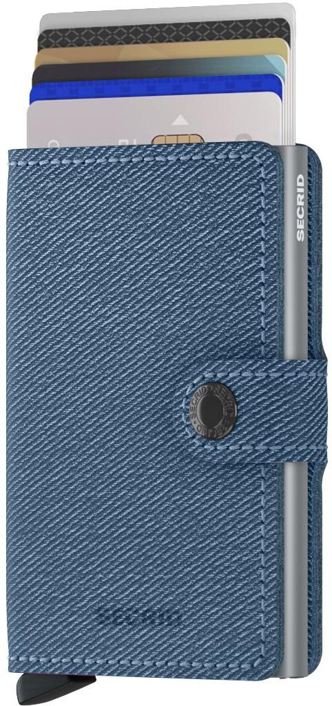 Kartenetui Secrid Twist Jeans Blau Miniwallet