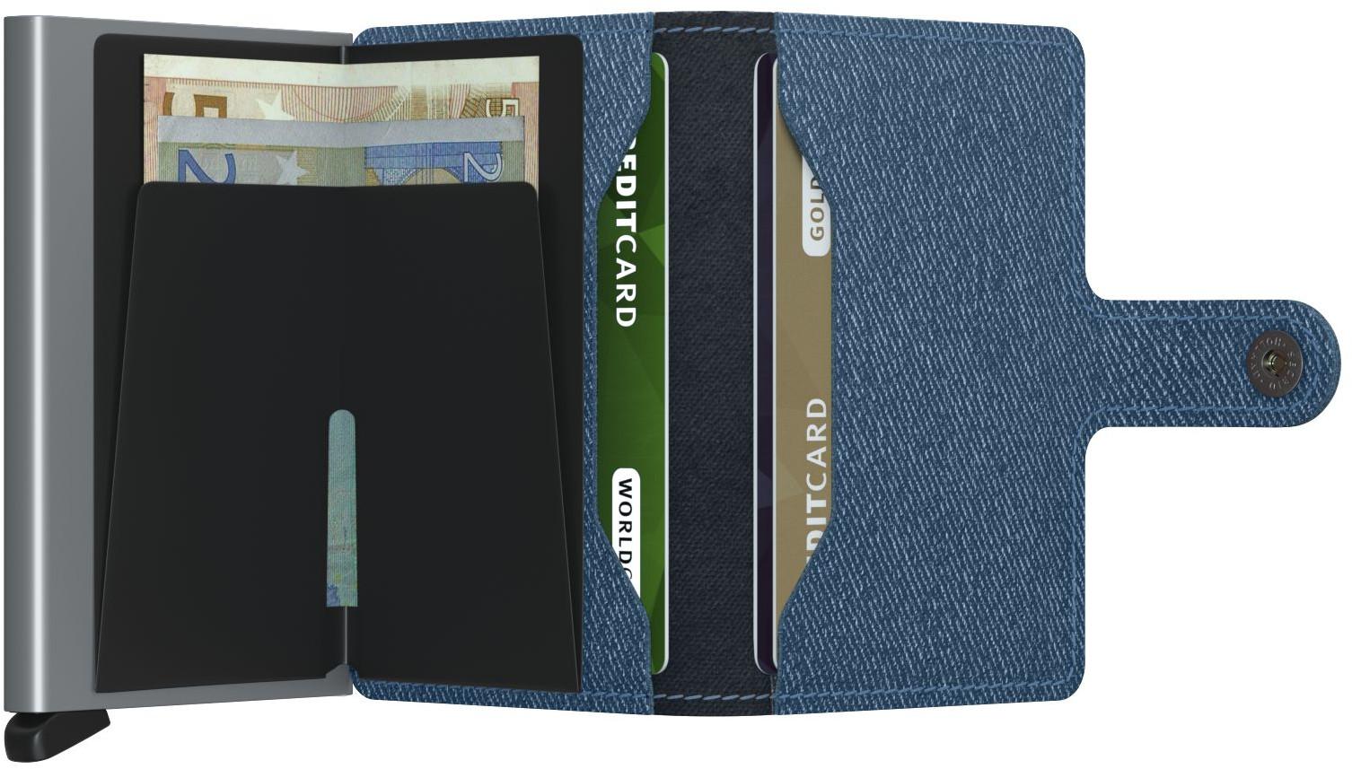 Kartenetui Secrid Twist Jeans Blau Miniwallet
