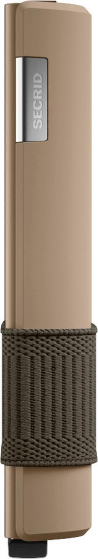 Kartenhalter Set Secrid Cardslide RFID-Schutz Tarngrün Desert Gold