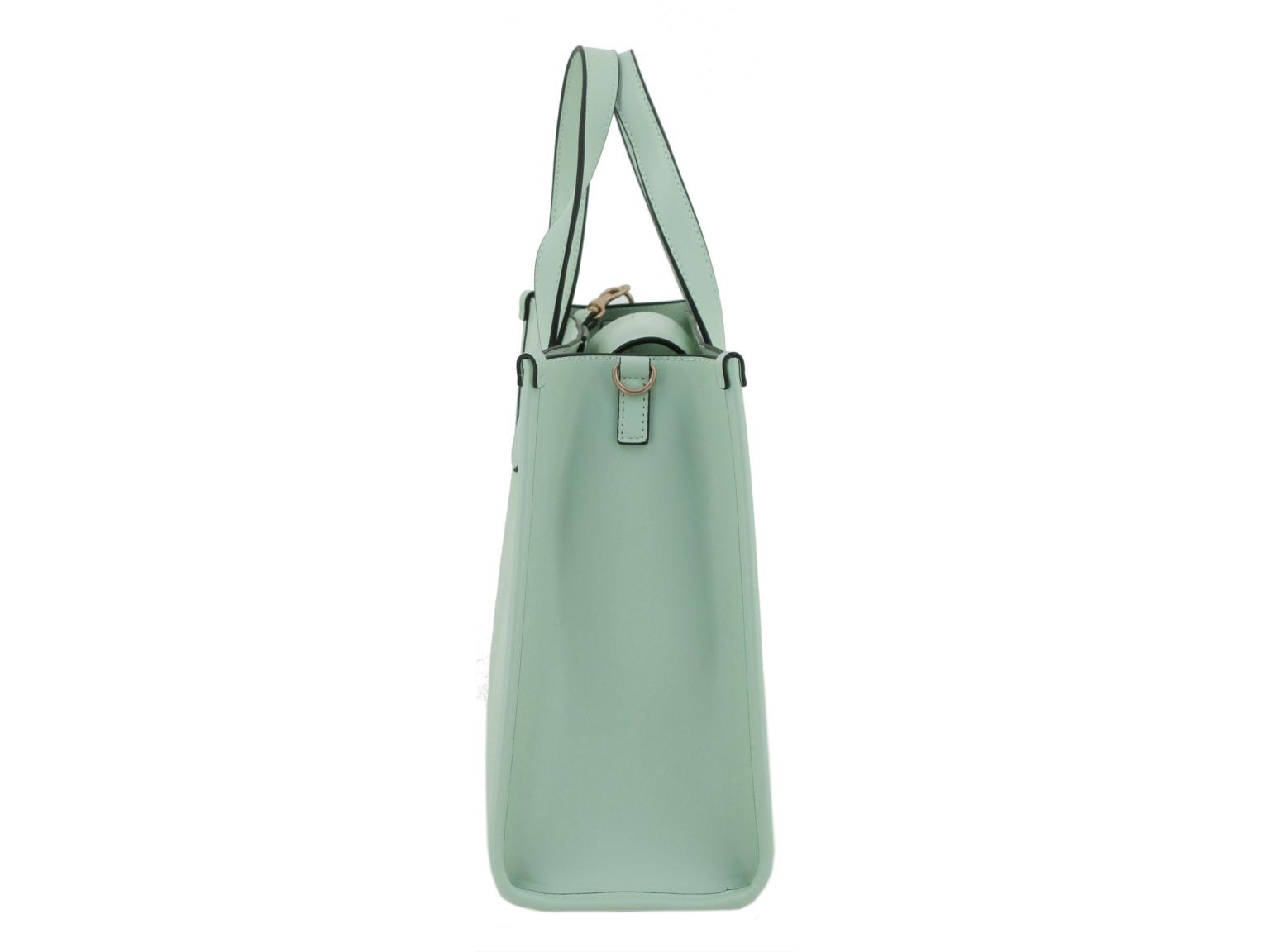 Katey Perf Guess Damen Tragetasche Mintgrün Lasercut