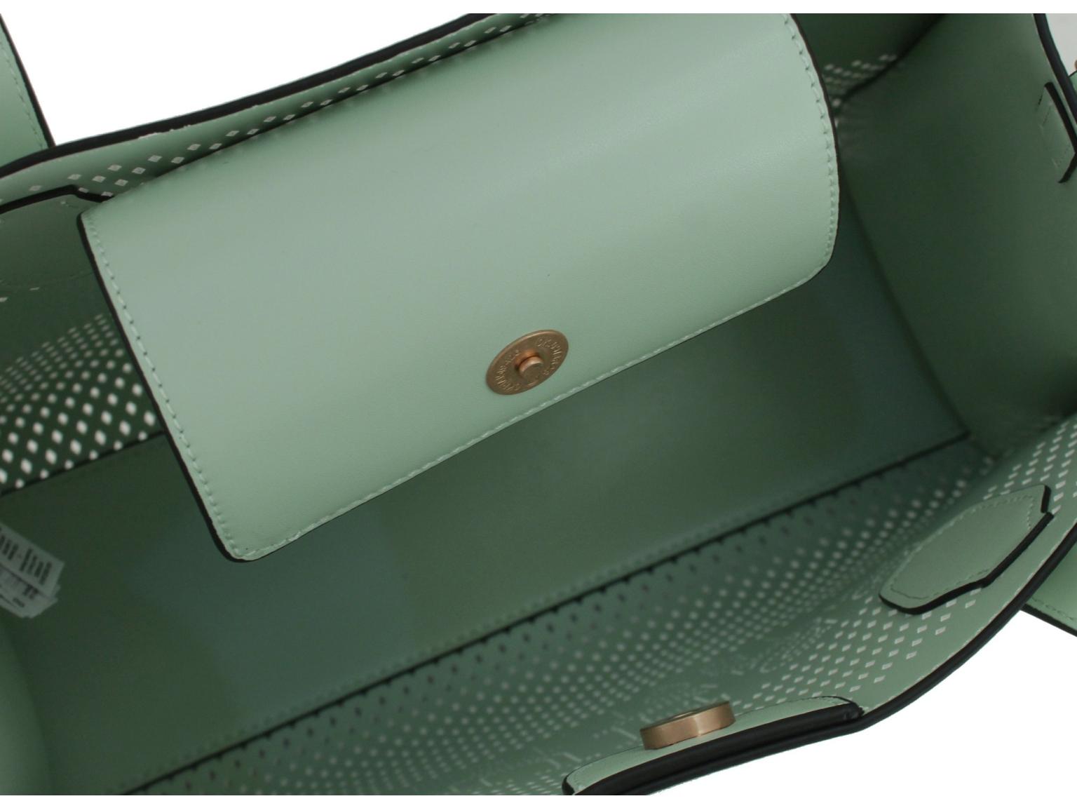 Katey Perf Guess Damen Tragetasche Mintgrün Lasercut