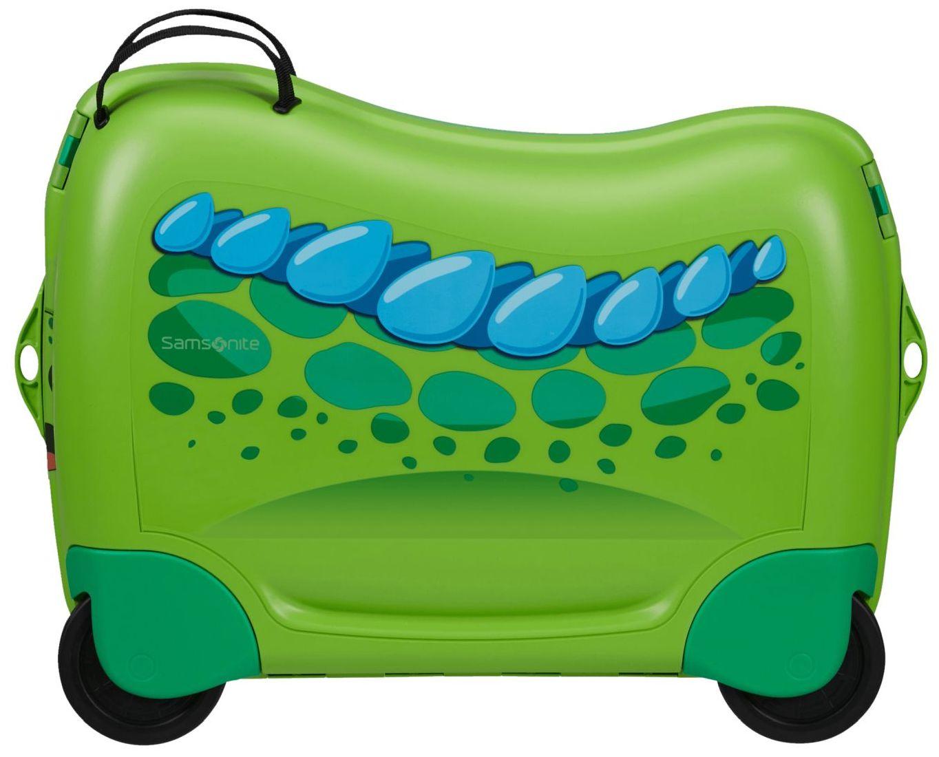 Kinderkoffer Samsonite Dream2Go Dinosaur D grün Ride-On