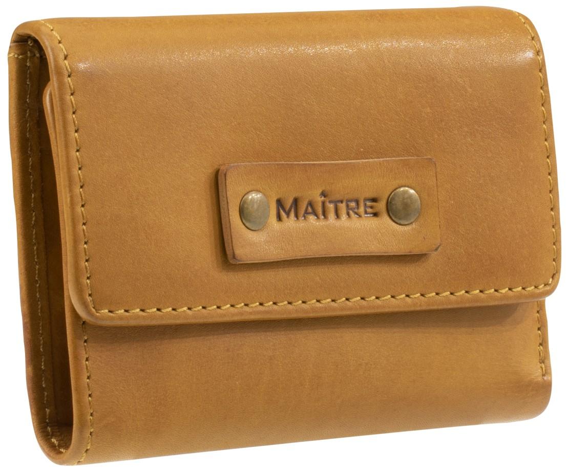 Kompaktbörse Vintagelook gelb Maitre Steinbach Ilsebill