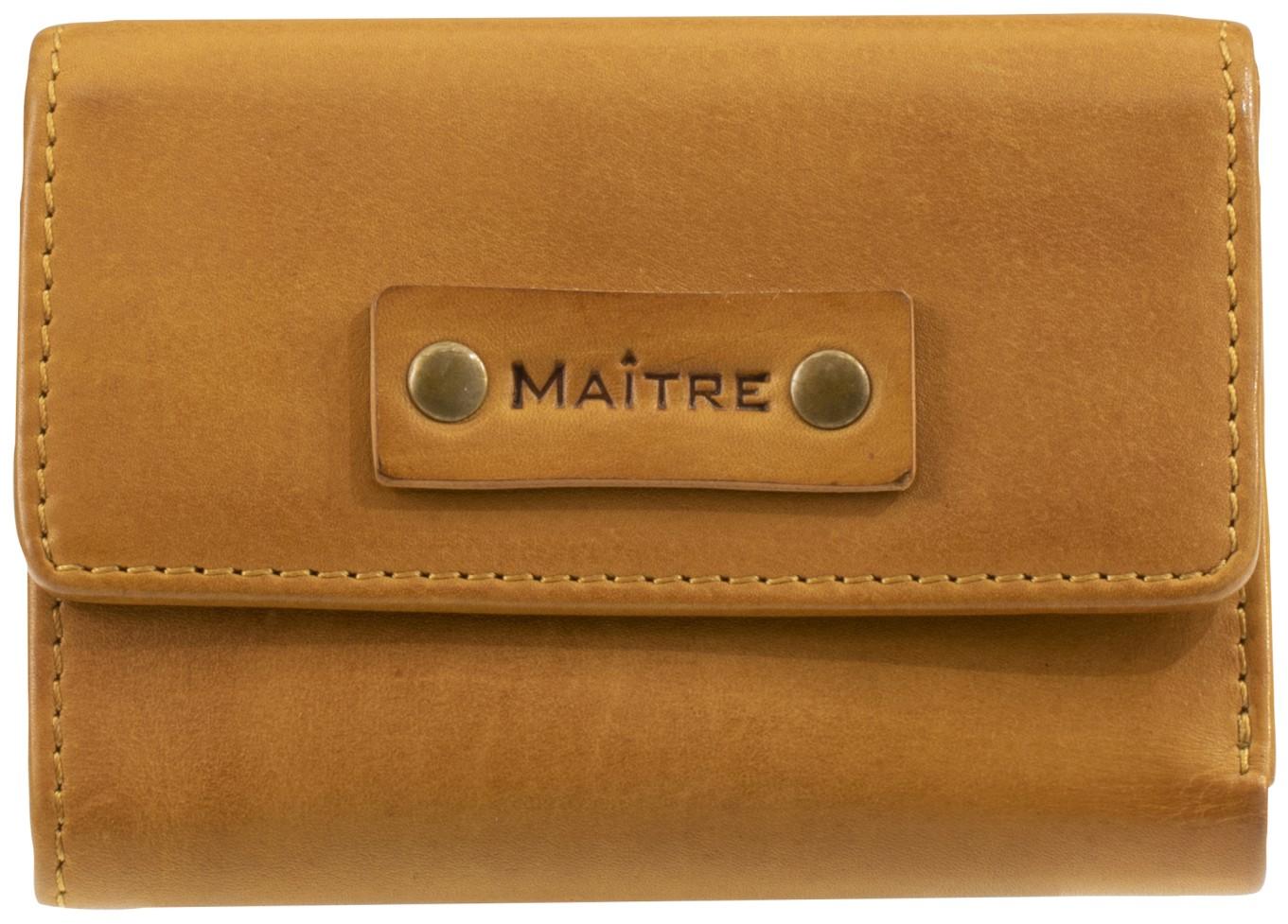 Kompaktbörse Vintagelook gelb Maitre Steinbach Ilsebill