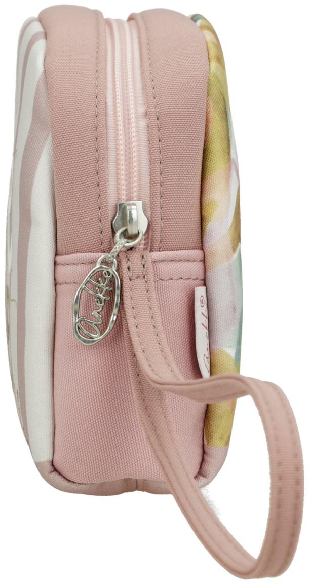 Kosmetiktasche Anekke Bloom Altrosa Gelb