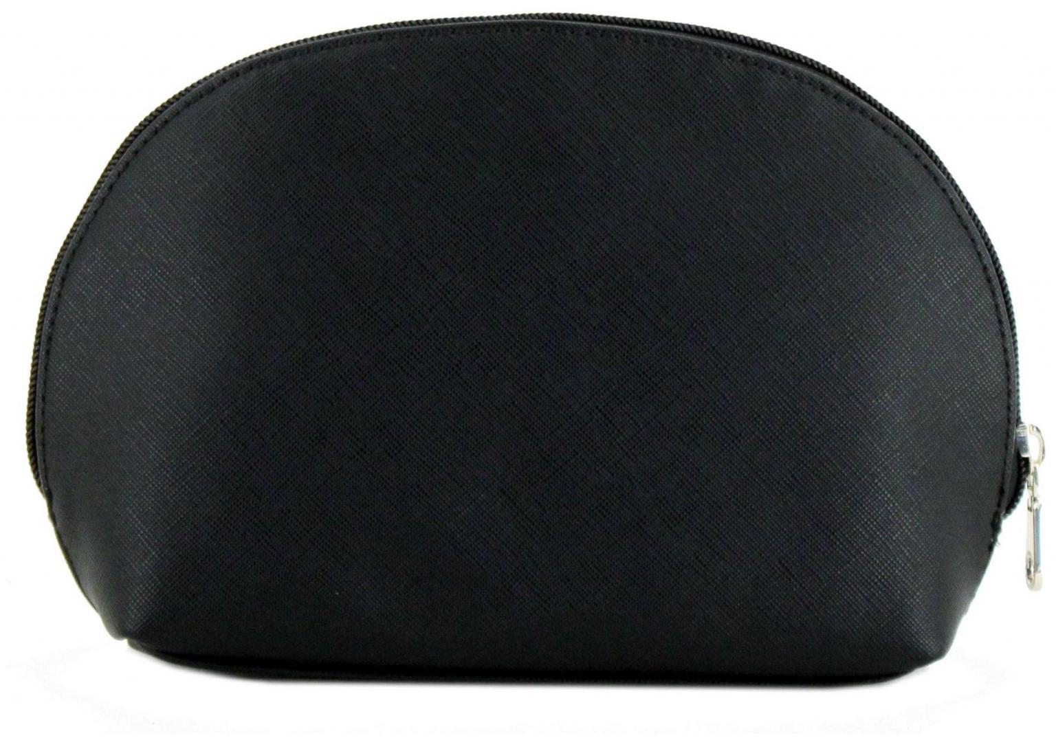 Kosmetiktasche Guess schwarz Saffiano