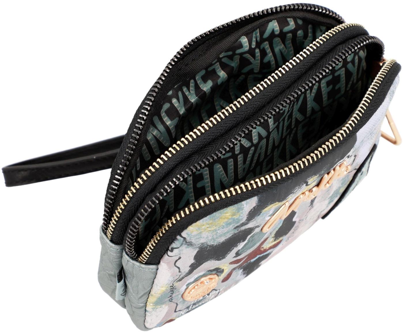 Kosmetiktasche bunt Anekke Nature Woods recycled Nylon Carryall