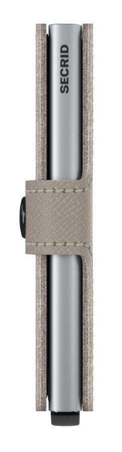 Kreditkartenetui Miniwallet Secrid Crisple Taupe