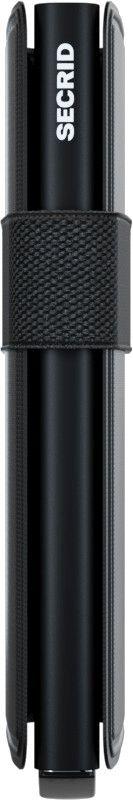 Kreditkartenetui mit Moneyband Bandwallet Black Safe