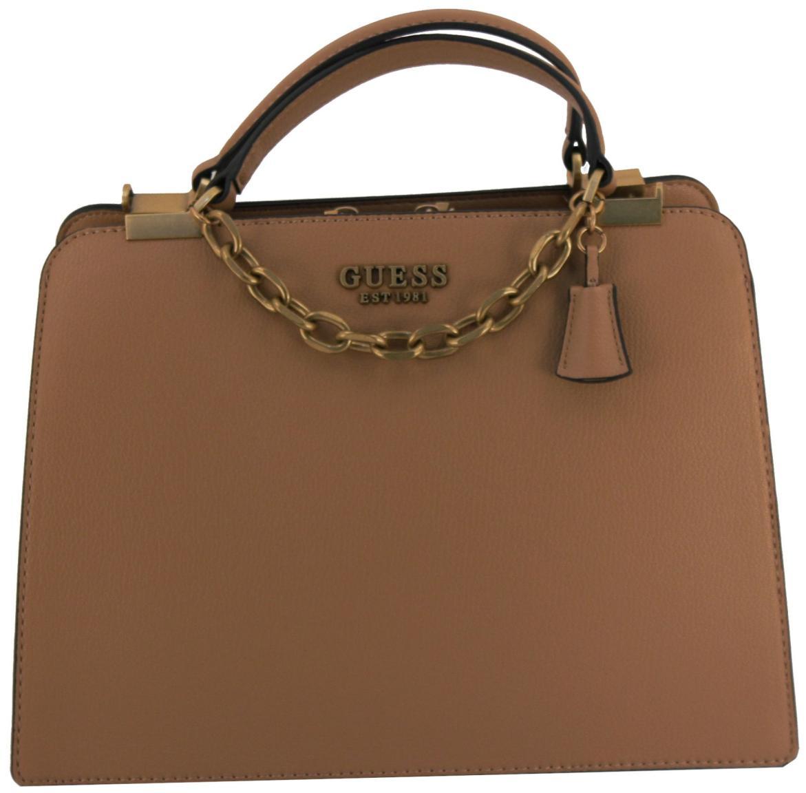 Kristle Damenhenkeltasche Caramel Guess Braun