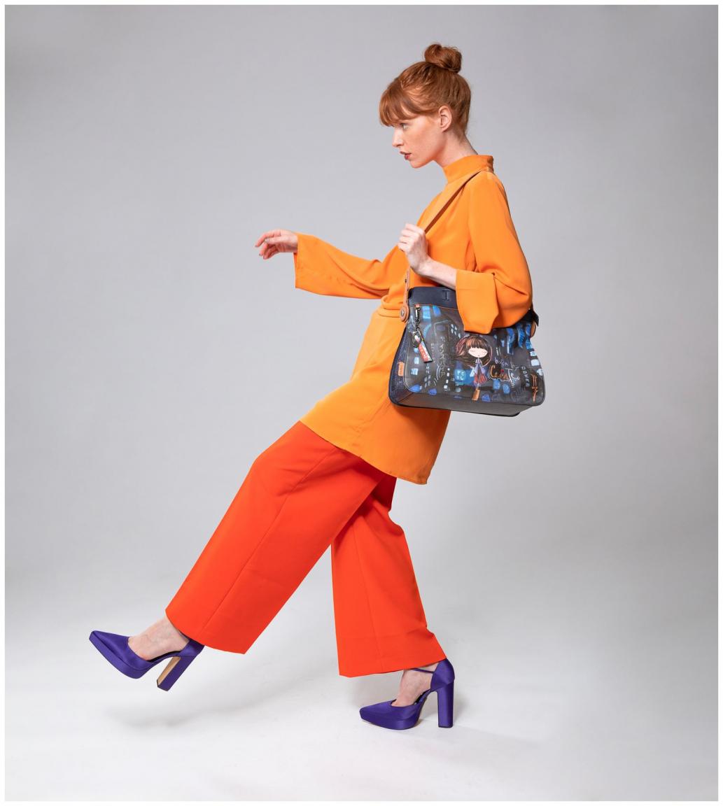 Kurzgrifftasche Japan Anekke Contemporary dunkelbunt