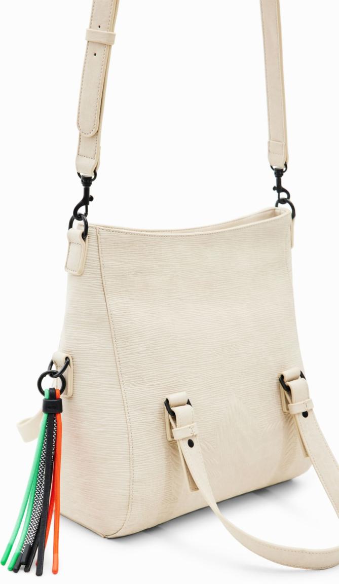 Kurzgrifftasche Loverty 2.0 hellbeige Desigual Aquiles Crudo