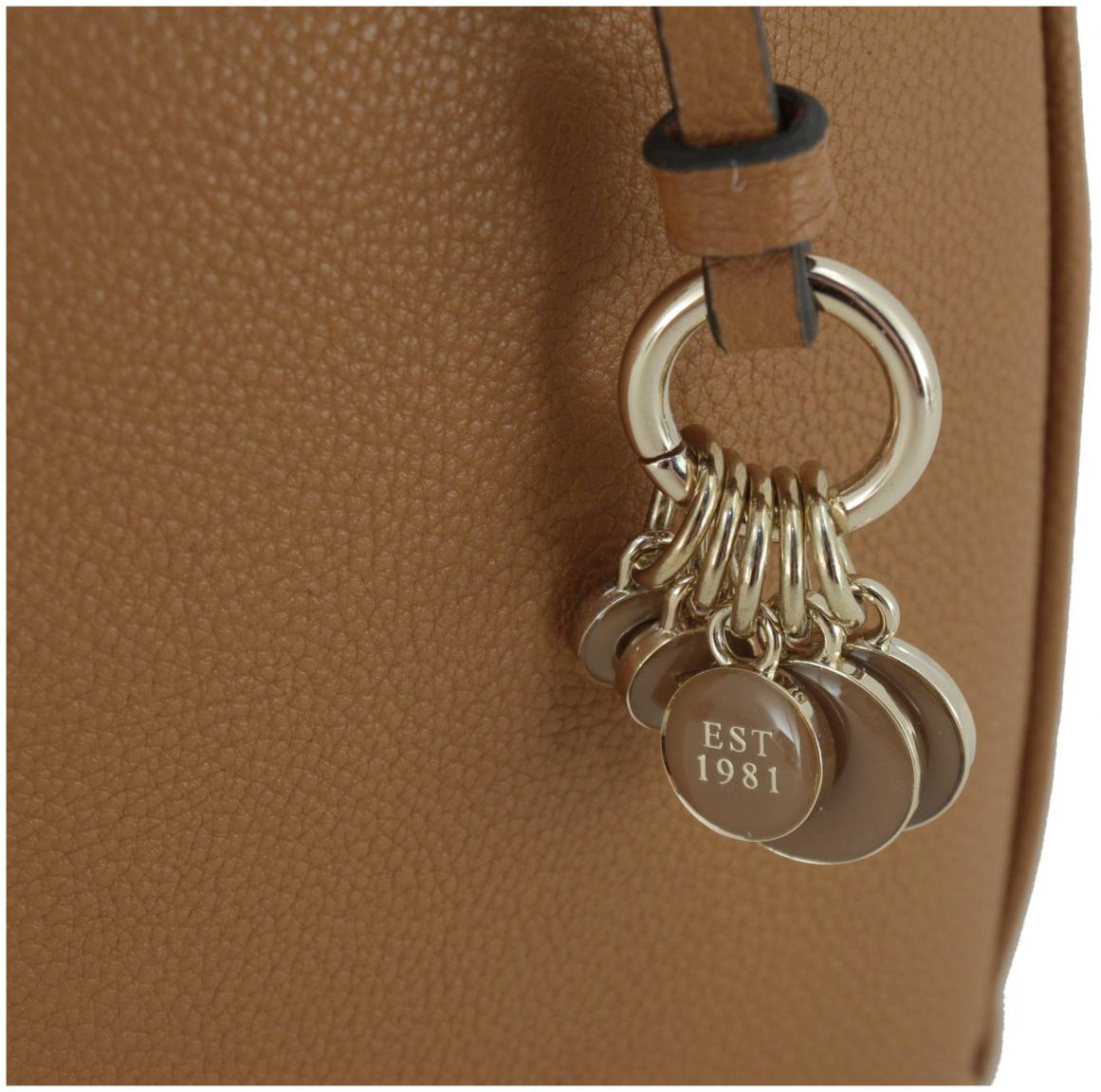 Kurzgrifftasche Status Satchel Guess Calebra Cognac