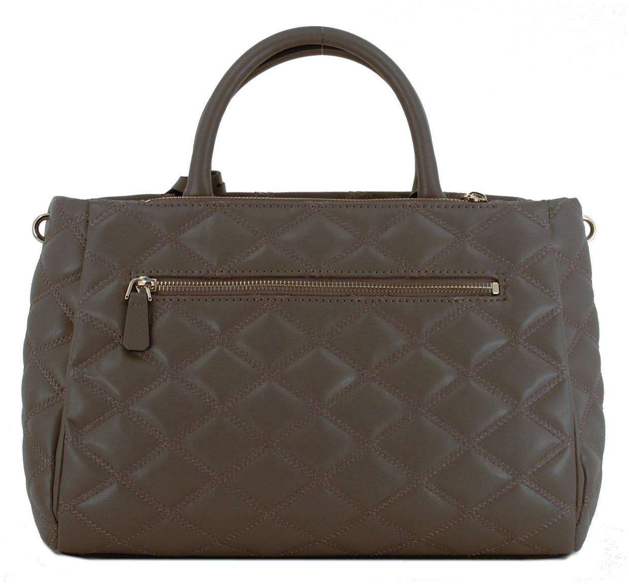 Kurzgrifftasche gesteppt warmweiß Guess Tamsin Off White