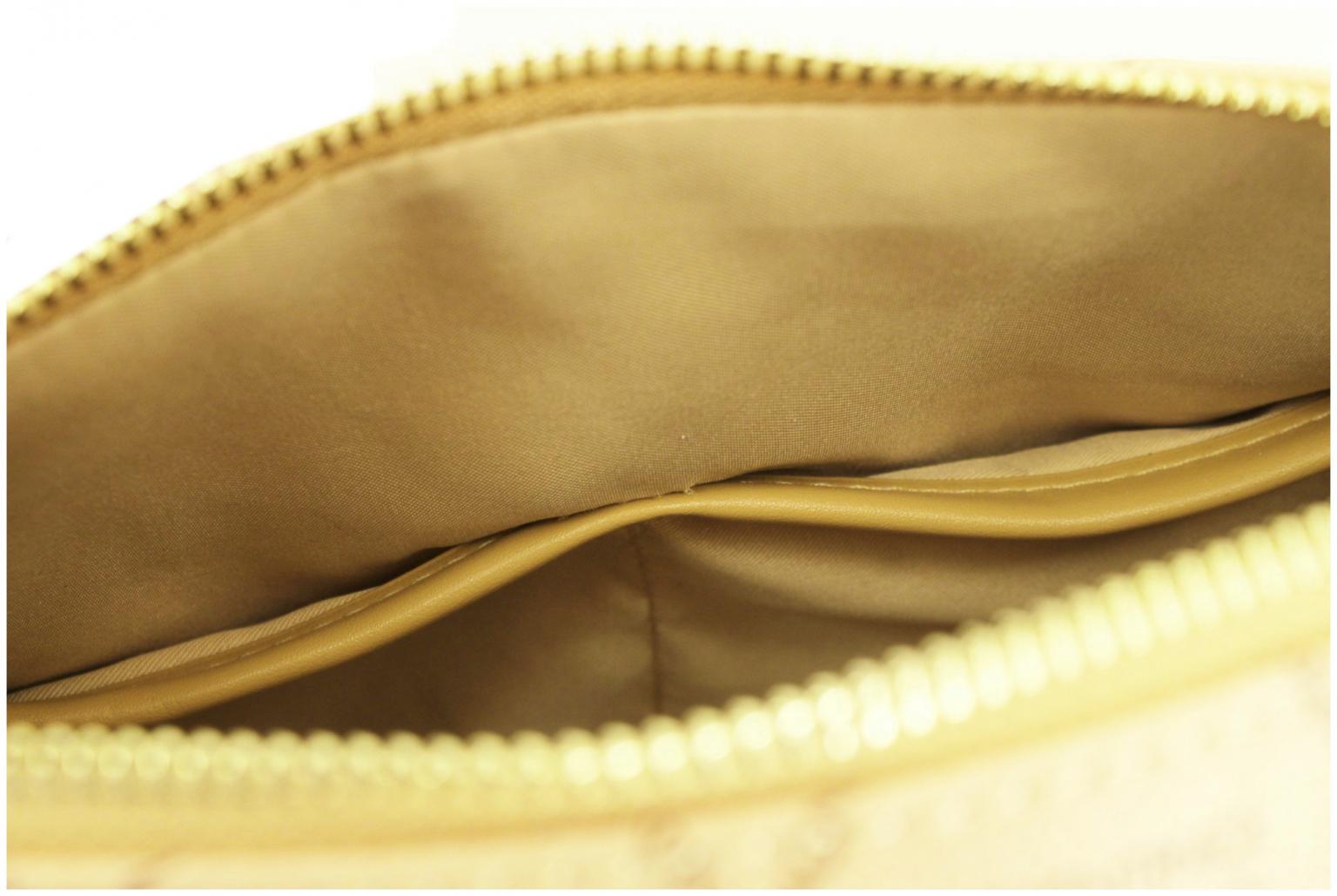 Kurzhenkeltasche Valentino Liuto Beige Multicolor Logoprint
