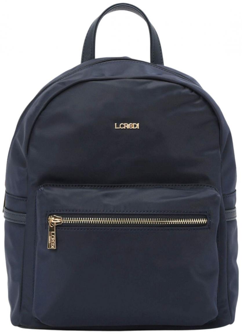 L.Credi Cityrucksack Alena Nylon Marineblau