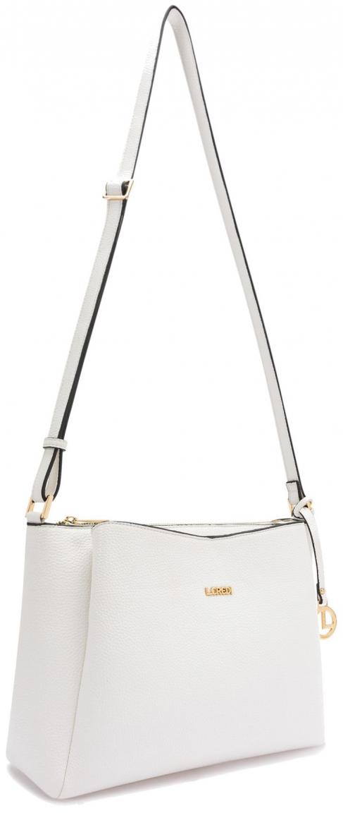 L.Credi Crossovertasche Nele Kollektion Weiß