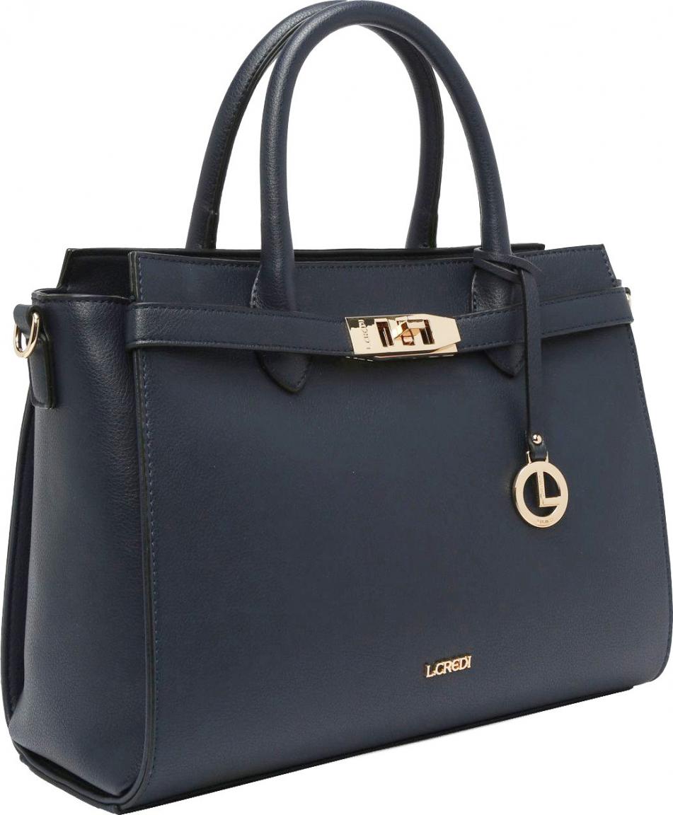 L.Credi Crossvertasche Konstanze Marine Vegan